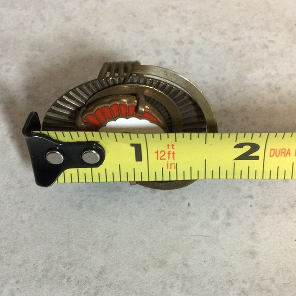 Egyptian style swirl adjustable ring - Picture 8 of 8